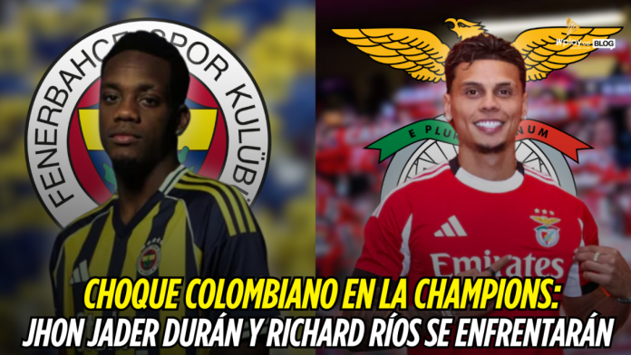 Jhon Jader Durán, Richard Ríos, Champions League