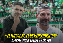 Juan Felipe Cadavid, Fútbol