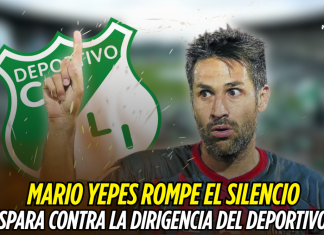 Mario Yepes rompe el silencio en contra de Cali Mario Yepes