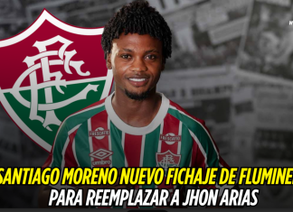 Santiago Moreno nuevo fichaje de Fluminense Santiago Moreno