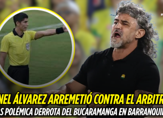 Leonel Álvarez arremetió contra el arbitraje Leonel Álvarez