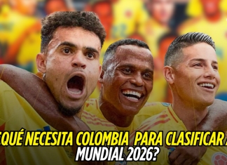 ¿Qué necesita Colombia para clasificar al Mundial 2026? Selección Colombia, Mundial 2026