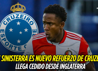 Luis Sinisterra es nuevo refuerzo de Cruzeiro Luis Sinisterra