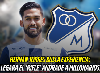 Hernán Torres busca experiencia y refuerzo a Millonarios Hernán Torres, Millonarios