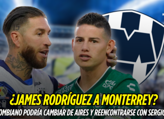 ¿James Rodríguez llegará a Monterrey esta temporada? James Rodríguez, Monterrey