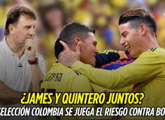 Selección Colombia: ¿James y Quintero juntos ante Bolivia? Selección Colombia, James Rodríguez, Juan Fernando Quintero