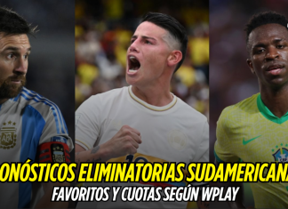 Eliminatorias Sudamericanas: pronósticos Wplay.co Eliminatorias Sudamericanas
