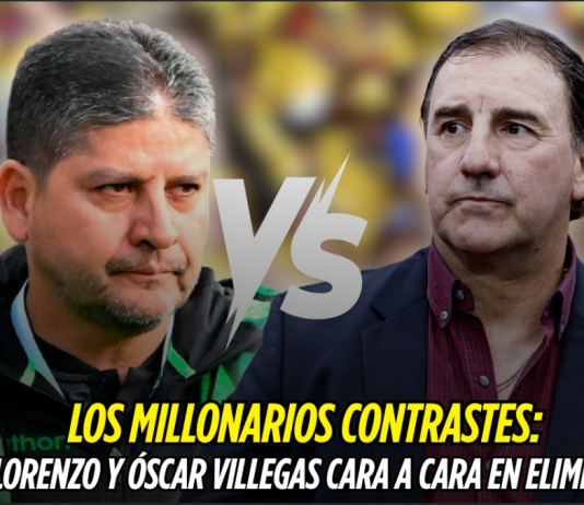 Contrastes técnicos: Néstor Lorenzo y Óscar Villegas Néstor Lorenzo y Óscar Villegas, Selección Colombia, Selección de Bolivia