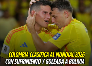 Colombia golea a Bolivia y asegura cupo al Mundial 2026 Selección Colombia, Copa Mundial 2026