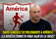 David González: ¿la apuesta de América para la crisis? David González, América de Cali