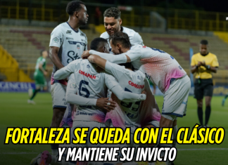 Fortaleza gana clásico y conserva su invicto Fortaleza