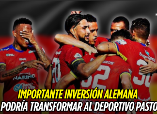Deportivo Pasto atrae fuerte inversión alemana Deportivo Pasto