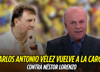Vélez no suelta a Néstor Lorenzo y lo vuelve a atacar Néstor Lorenzo