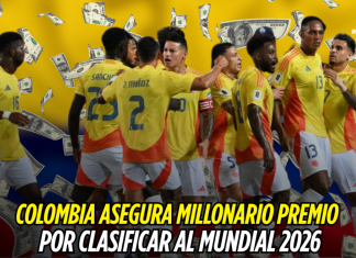 Colombia gana millonario premio por ir al Mundial 2026 Selección Colombia