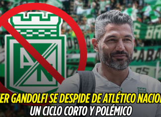Javier Gandolfi se despide de Nacional tras corto ciclo Javier Gandolfi