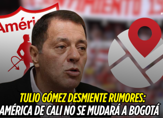 América de Cali no se muda, asegura Tulio Gómez América de Cali, Tulio Gómez