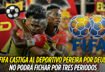 Deportivo Pereira, FIFA
