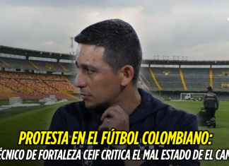 Fortaleza CEIF reclama por el mal estado de El Campín Fortaleza CEIF