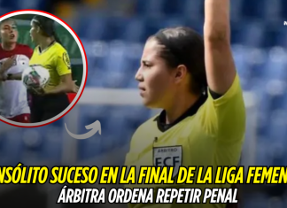 Final Liga Femenina: árbitra ordena repetir penal insólito Liga Femenina