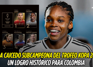 Linda Caicedo hace historia en el Trofeo Kopa 2025 Linda Caicedo, Trofeo Kopa 2025