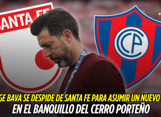 Bava se despide de Santa Fe rumbo a Cerro Porteño Santa Fe, Cerro Porteño, Jorge Bava