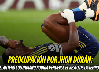 Alarma por Jhon Durán: podría perderse la temporada Jhon Durán