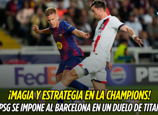 Champions League: PSG domina al Barça en partidazo Champions League