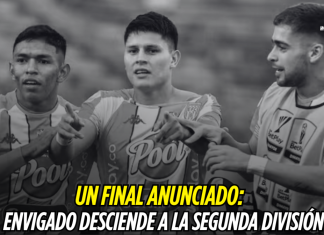 Envigado confirmado: desciende a segunda división Envigado FC