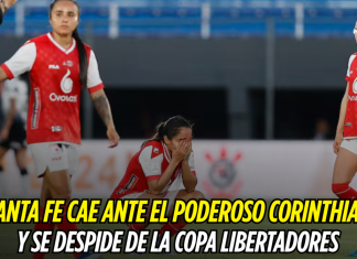 Santa Fe se despide de la Libertadores ante Corinthians Santa Fe