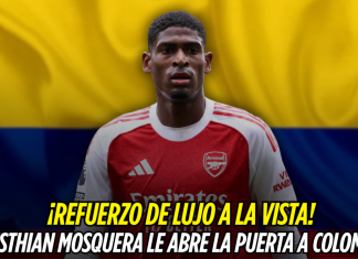 Cristhian Mosquera se acerca a la Selección Colombia Cristhian Mosquera