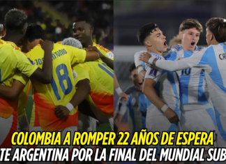 Colombia va por la final Sub-20 tras 22 años de espera Selección Colombia Sub 20