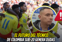 Colombia Sub-20: futuro del DT está en duda Colombia Sub-20