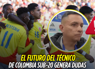 Colombia Sub-20: futuro del DT está en duda Colombia Sub-20