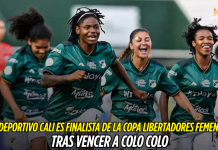 Deportivo Cali va a la final tras vencer a Colo Colo Deportivo Cali