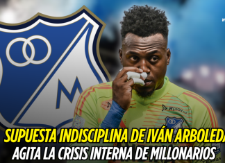 Millonarios, al borde por indisciplina de Arboleda Millonarios