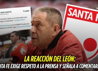 Santa Fe exige respeto y responde a la prensa Independiente Santa Fe