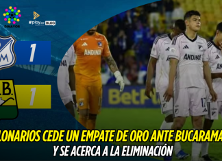 Millonarios cede empate y complica su clasificación Millonarios