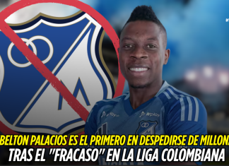 Millonarios anuncia la salida de Helibelton Palacios Millonarios