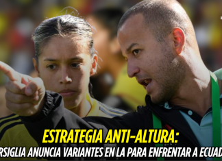 Colombia alista estrategia anti-altura frente a Ecuador Selección Colombia Femenina