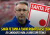 Santa Fe pone la mira en Flavio Robatto para DT Santa Fe