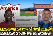 El partido Chicó y América aplazado desata polémica Boyacá Chicó y América de Cali