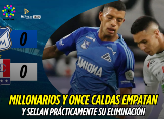 Millonarios y Once Caldas igualan y se alejan de la clasificación Millonarios, Once Caldas, Primera A Colombia, Liga Colombiana