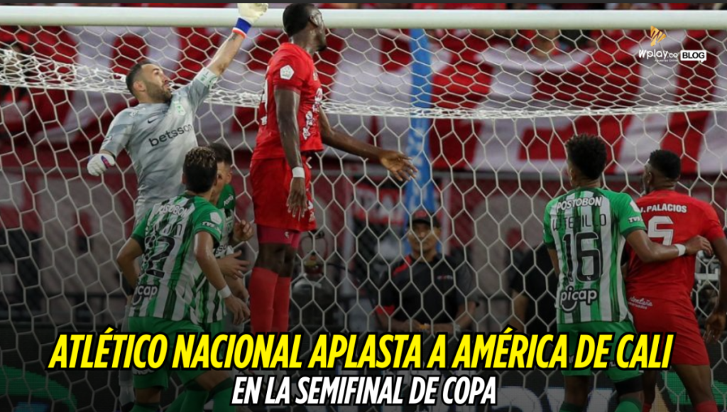 Atlético Nacional, América de Cali, Copa Colombia
