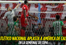 Atlético Nacional derrota al América en semifinal Atlético Nacional, América de Cali, Copa Colombia
