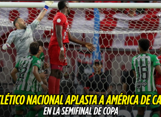 Atlético Nacional derrota al América en semifinal Atlético Nacional, América de Cali, Copa Colombia