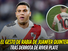 River Plate cae y Juanfer muestra su frustración JuanFer Quintero, River Plate