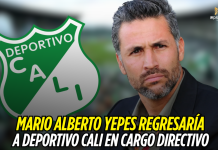 Yepes podría regresar a Deportivo Cali en rol directivo Mario Alberto Yepes, Deportivo Cali