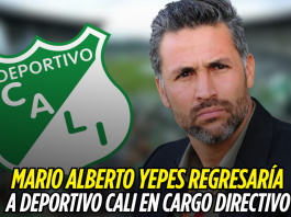 Yepes podría regresar a Deportivo Cali en rol directivo Mario Alberto Yepes, Deportivo Cali