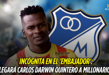 Millonarios y la duda: ¿llega Carlos Darwin Quintero? Millonarios