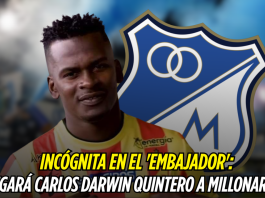 Millonarios y la duda: ¿llega Carlos Darwin Quintero? Millonarios